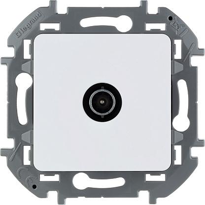 Розетка TV звезда 2 дБ 0 2400 мГц INSPIRIA белый Leg